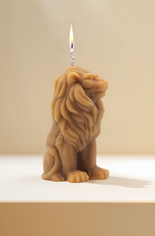 Lion Candle